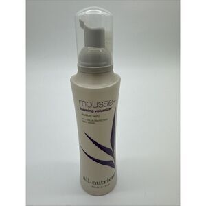 All Nutrient Mouse+ Foaming Volumizer Medium Body 8.4 Fl Oz Styling Foam